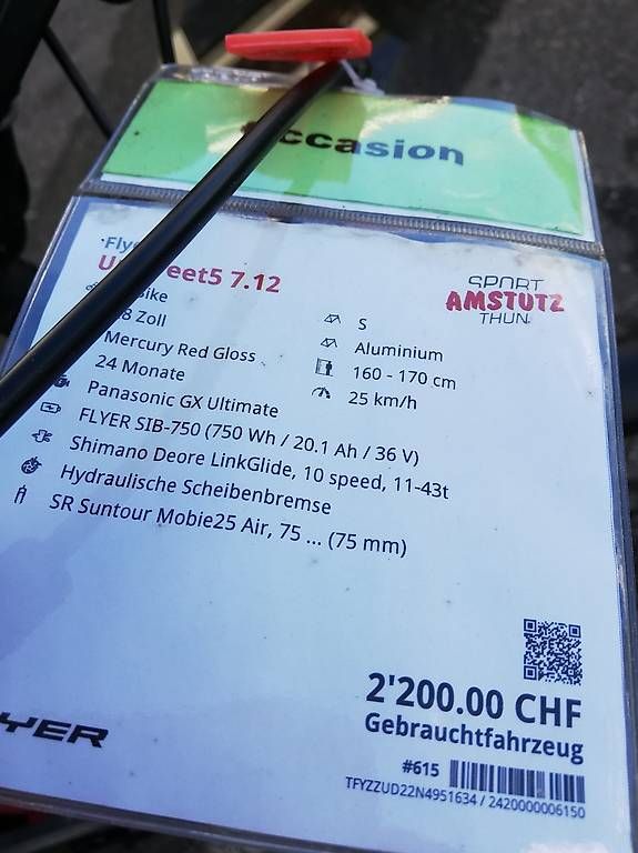 Velos: Flyer Upstreet  – Gebraucht aus Uebeschi von deb_2lnv 4