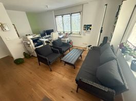Lounge-Set Anthrazit  wie neu  4-teilig