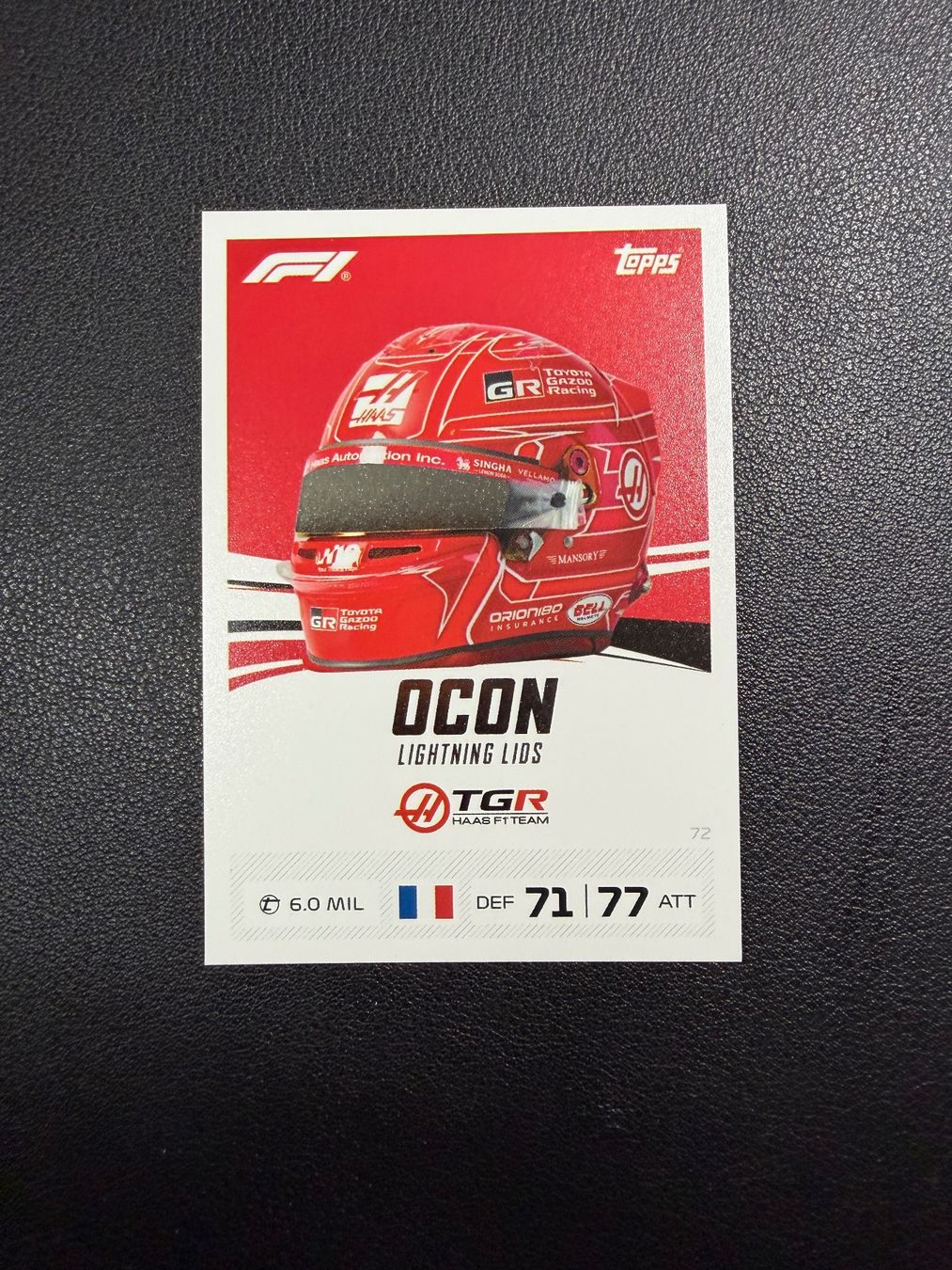 Topps Sammelbilder & Trading cards: Topps Turbo Attax 2026 Ocon Helm 72 – Neu (gemäss Beschreibung) aus oberrüti von jeanmei