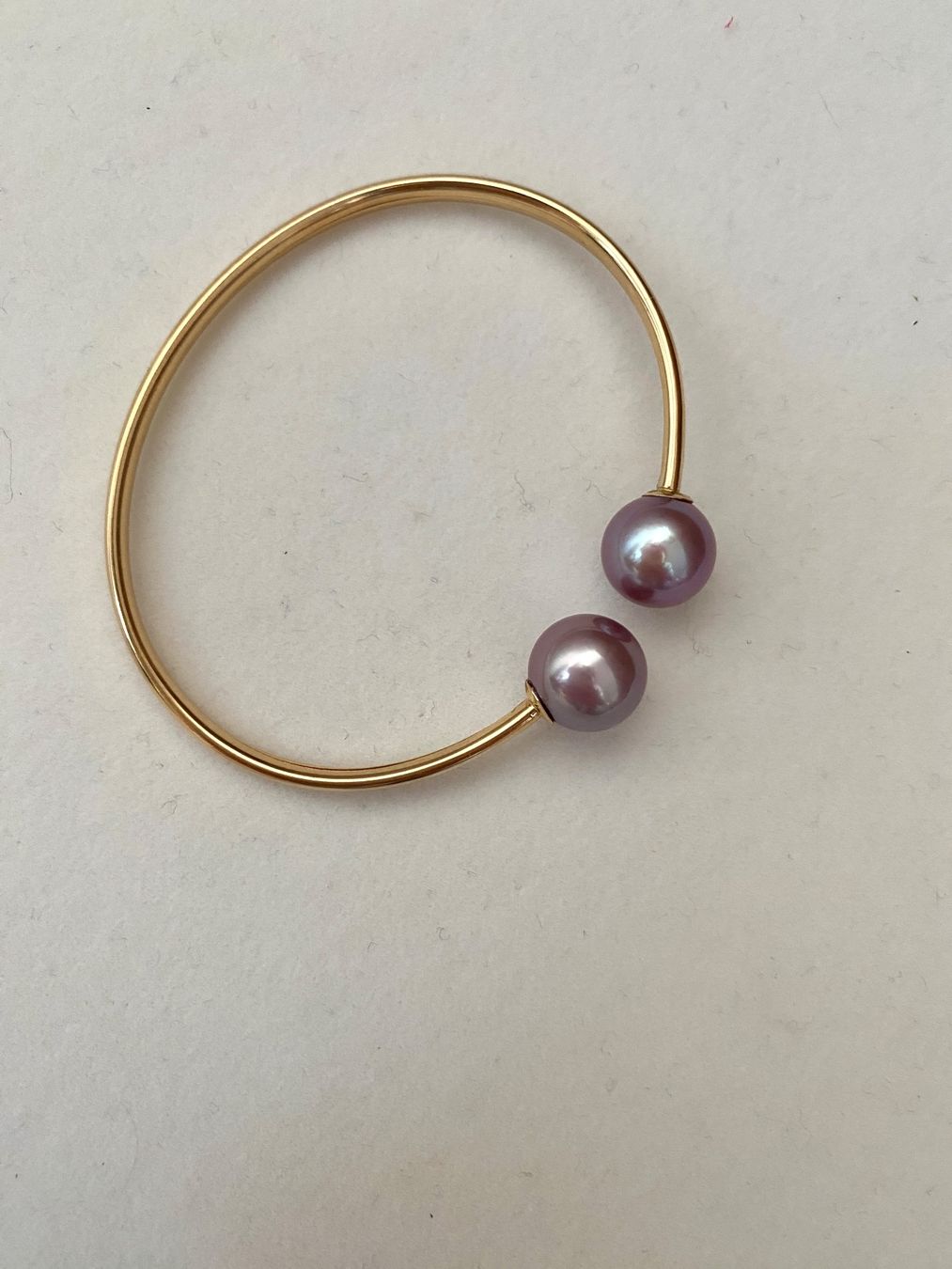 Armbänder & -reifen: 10.8mmSüsswasserperlen Armbänder 18kGold – Neu und originalverpackt aus Sarnen von Yingsperlen1 1