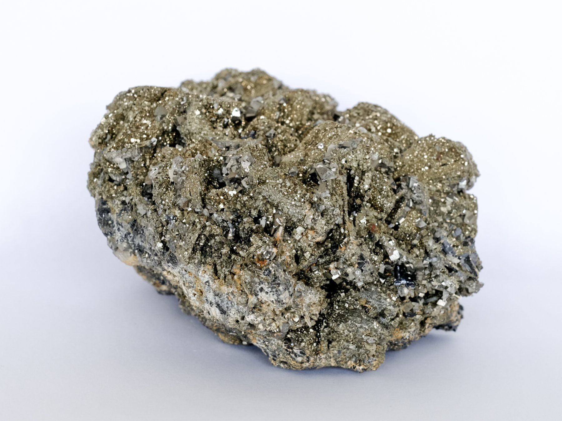 Minerali & Pietre curative: XL Pyrit pseudomorph - Trepca - Kosovo – Usato da Heiden venduto da mats10 4