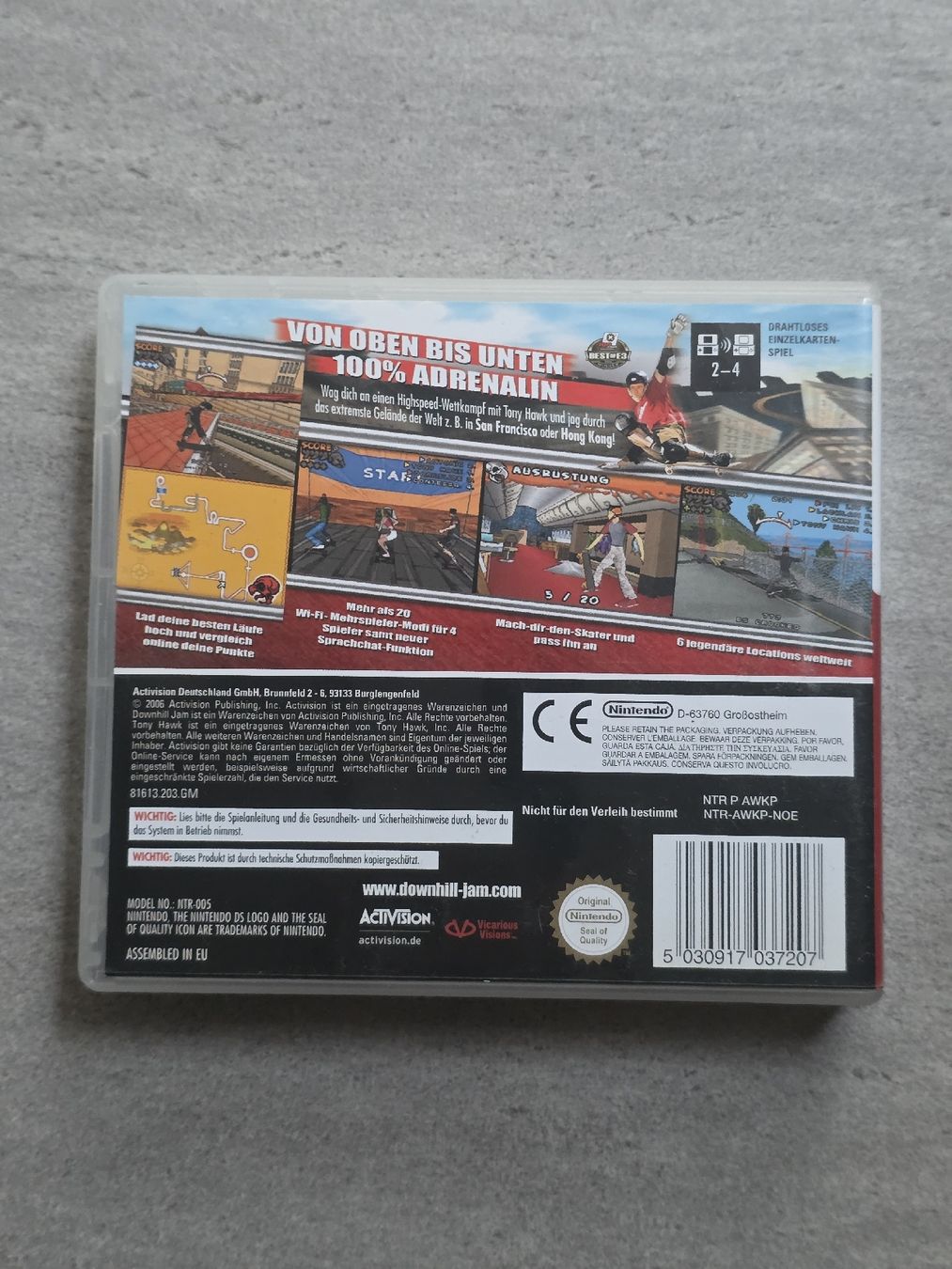 Nintendo Giochi: Nintendo DS - Tony Hawk's Downhill Jam – Usato da Münchenbuchsee venduto da RipiRip 2