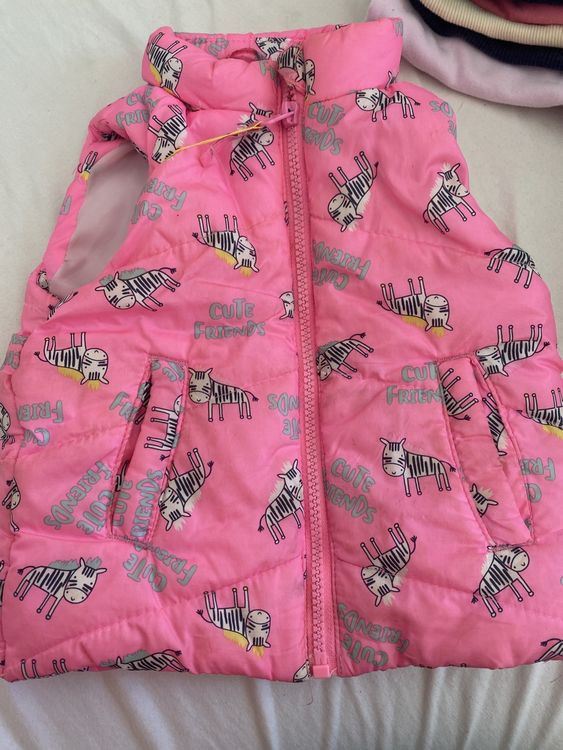 TTAO Kleinkind Warme Weste Dicke Ärmellose Übergangsjacke Winter Baby