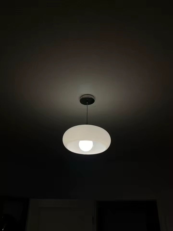 Lampadari & plafoniere: Designklassiker Deckenlampe, Space Age, Glas – Usato da Bern venduto da Sonntagspost 1