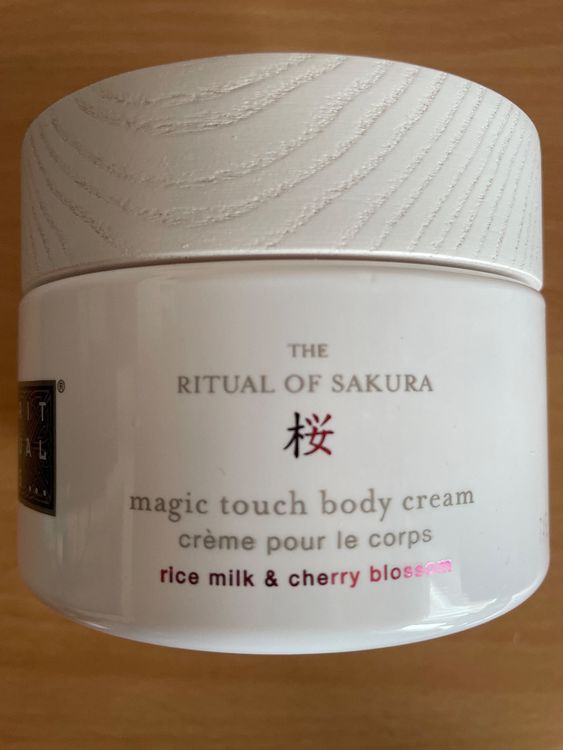Rituals neu magic touch body cream rice milk&cherry blossom Kaufen