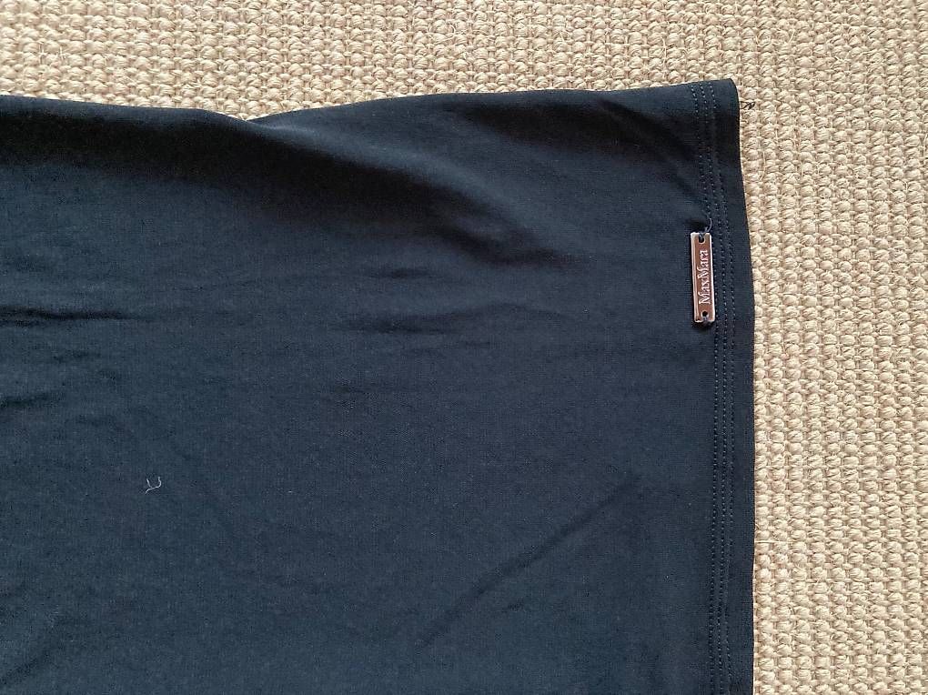 Max Mara Top: Max Mara Kurzarmshirt, Gr. M, schwarz – Usato da Zug venduto da samba5 1