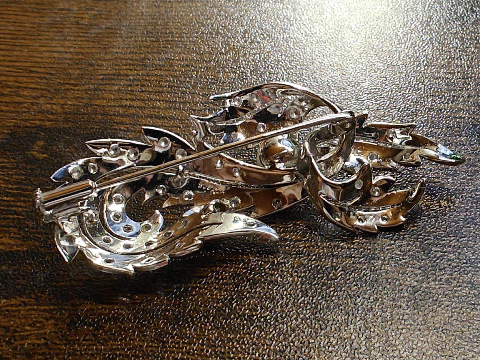 Broschen & Nadeln: Silber Brosche mit Perle – Gebraucht aus Malans GR von mesmen 4