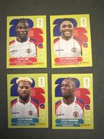 Panini Fussball Sticker 4er Set diverse Spieler neu