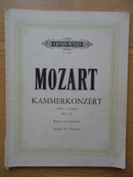 Mozart Kammerkonzert A-dur KV 414 Klaviernoten Ed. Peters
