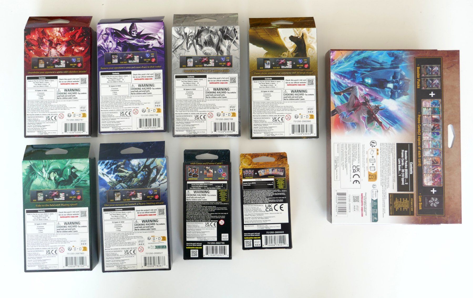 Carte collezionabili: Battle Spirits Saga deck and other bundle EN – Nuovo e nell'imballaggio originale da Biel/Bienne venduto da DigiPok 1