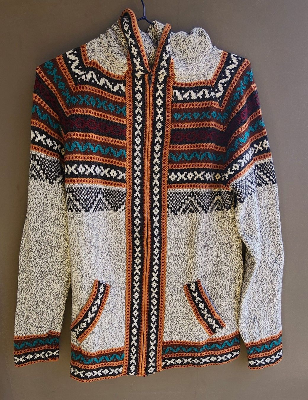 Giacche: wunderschöner Alpaca Strickjacke Pulli Gr.38-40, Neu!!! – Nuovo (secondo la descrizione) da Lima- Peru venduto da Alpaka-Haus