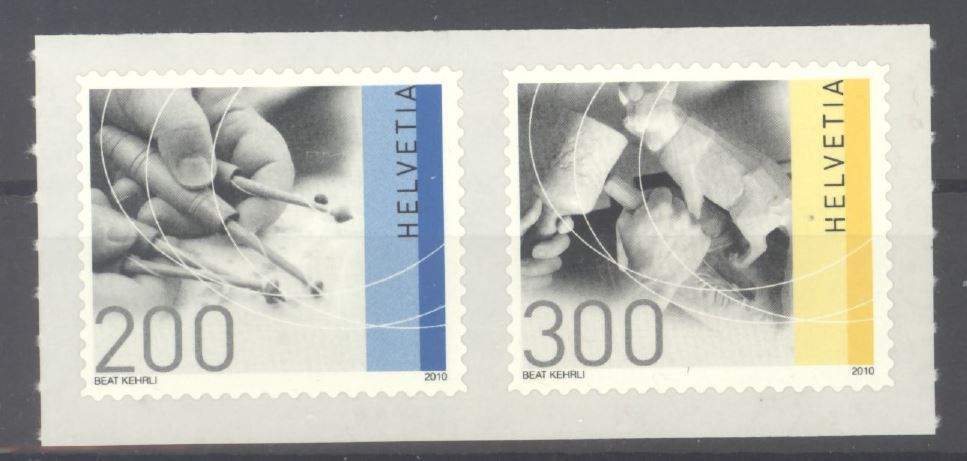 Tutti i francobolli: 2010, Dauermarken Trad. Handwerk ** – Usato da Willisau venduto da Vollstempel