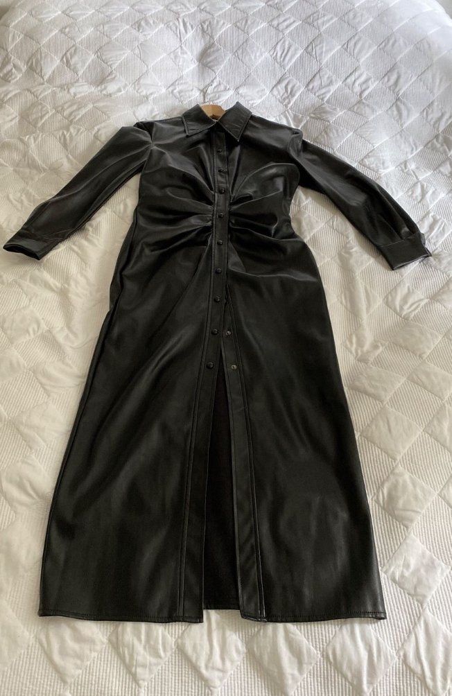 Zara Vestiti: Kunstleder Kleid Zara – Usato da Bern venduto da Gogo_1930 1