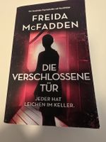 Buch Die verschlossene Tür Freida McFadden Psychothriller 