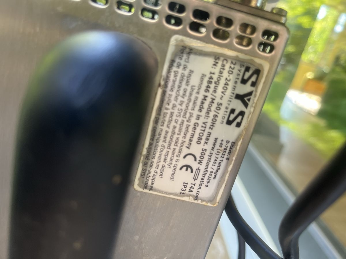 Küchengeräte: VITO 80 Frittierölfilter – Gebraucht aus Flaach von Auto6011 4