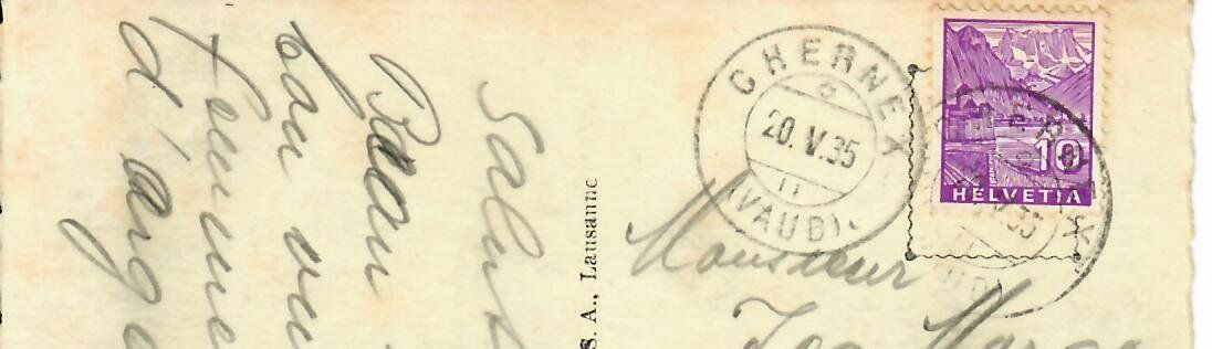 Cartoline postali: Chernex – Usato da Hochdorf venduto da Ziegel-16 1