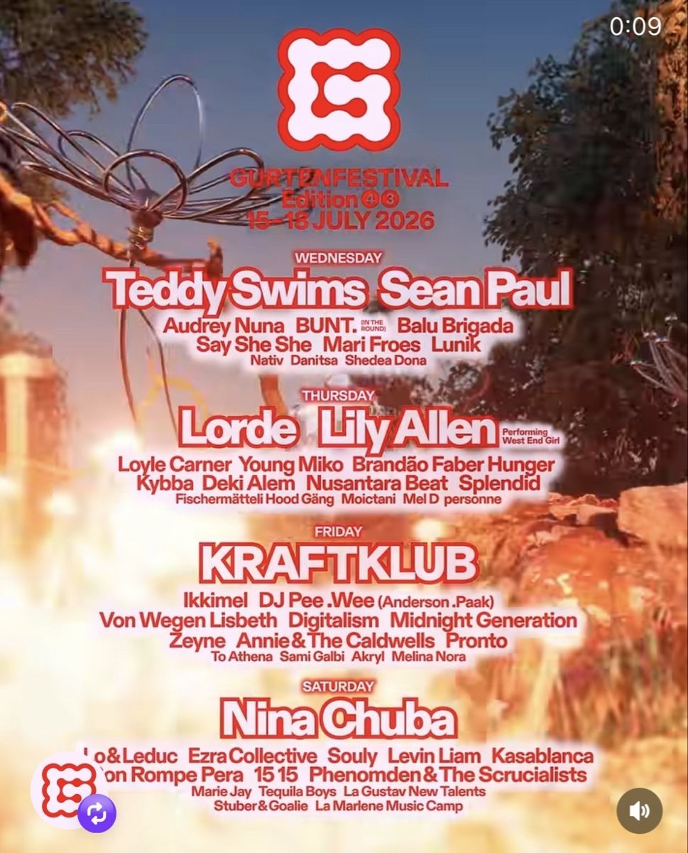Tickets: Freitag Samstag Ticket Gurtenfestival 2026 – Neu und originalverpackt aus Luzern von fla_b9xh