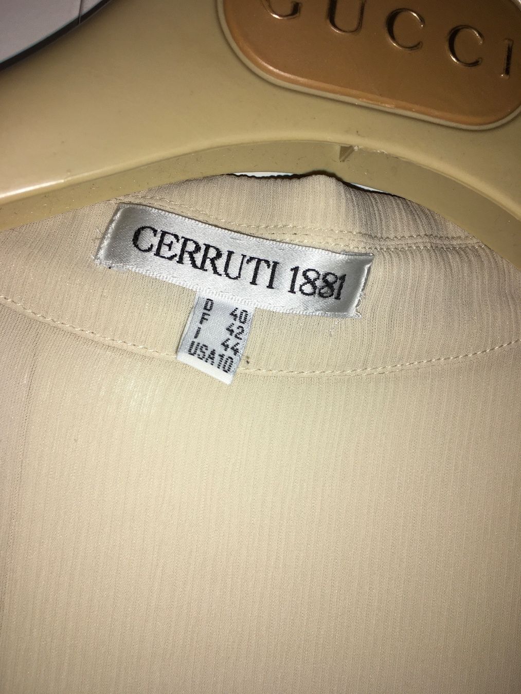 Blusen: CERRUTI 1881 Bluse 40 D beige – Gebraucht aus Zug von smile060 6