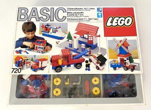 Lego Baukästen: LEGO BASIC Universalkasten 720 von1985 – Neu und originalverpackt aus Langenthal von Jumbo6077
