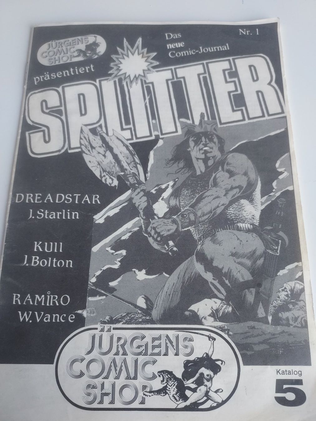Comics: Jürgens Comic Shop Katalog Nr. 1 – Gebraucht aus Dübendorf von Seth2167