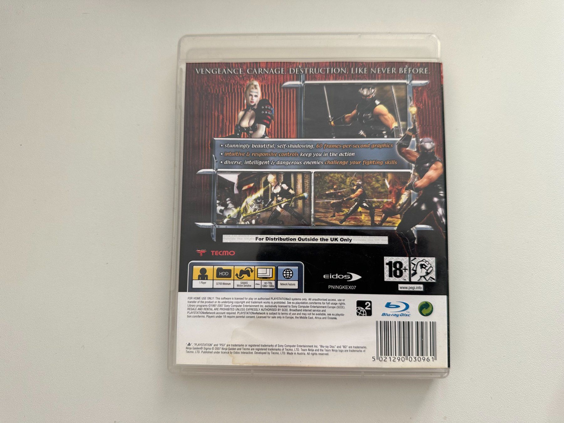 Sony Giochi: Ninja Gaiden Sigma, Sony Playstation 3, PS3 – Usato da Couvet venduto da nay_prh5 2