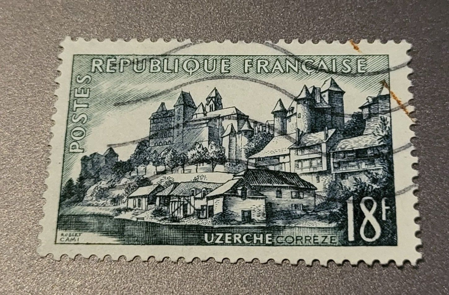Tutti i francobolli: Frankreich 1955 briefmarke – Usato da St Gallen venduto da Stampsalshobby