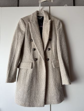 Wintermantel Damen, Beige, Grösse XS, Top Zustand!