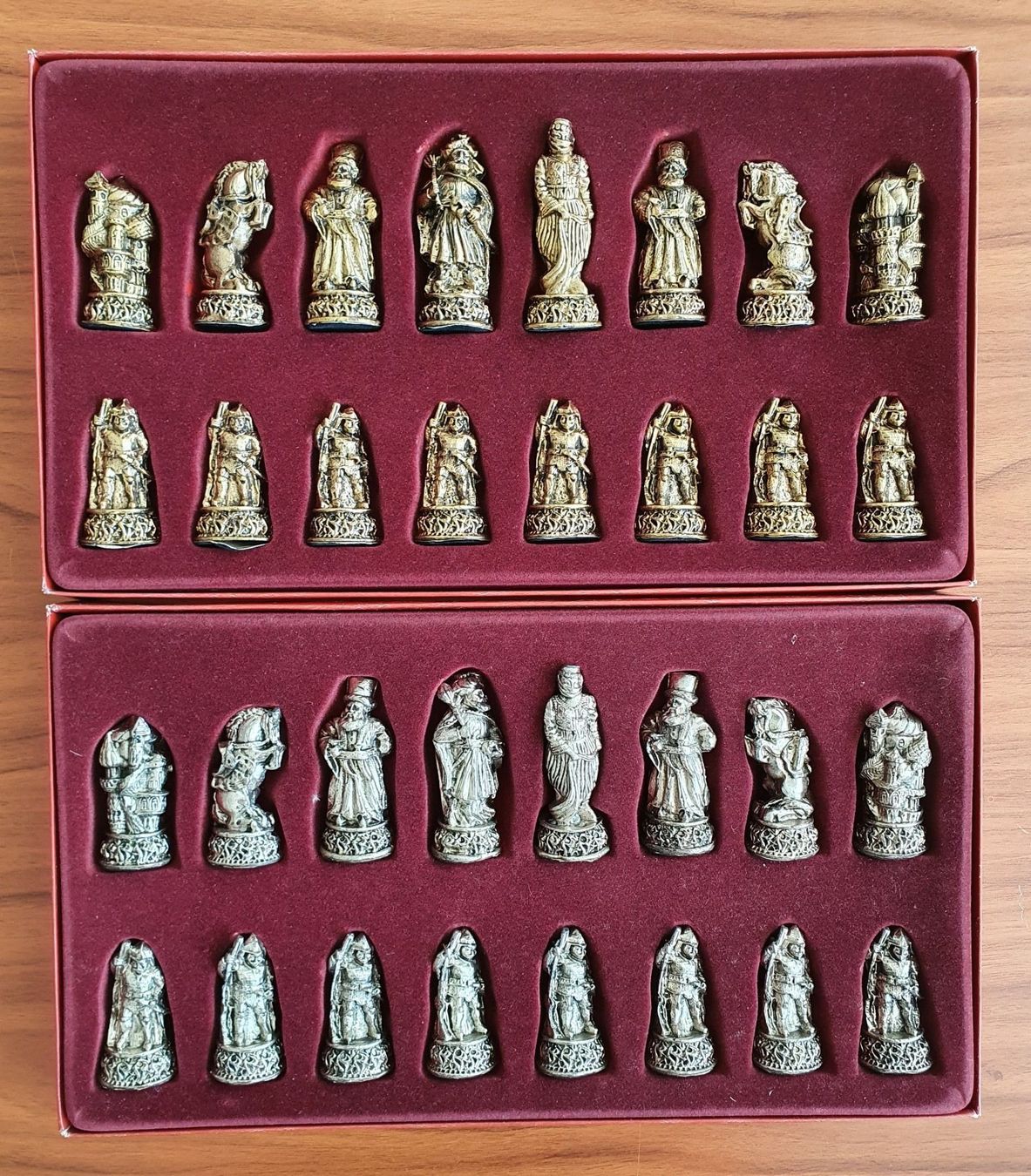 Statuette: Schachfiguren aus Metall "Padischah" – Nuovo (secondo la descrizione) da Fischbach-Göslikon venduto da Rosatt