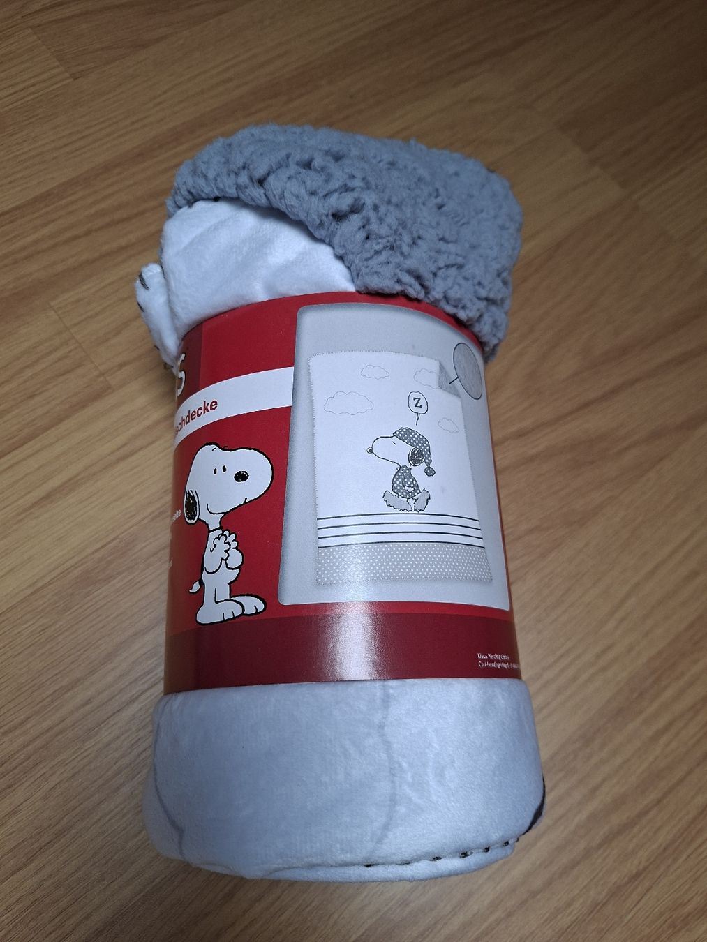 Coperte: Set 306 - Plüschdecke Snoopy – Nuovo e nell'imballaggio originale da Niederried b. Kall venduto da gabber23
