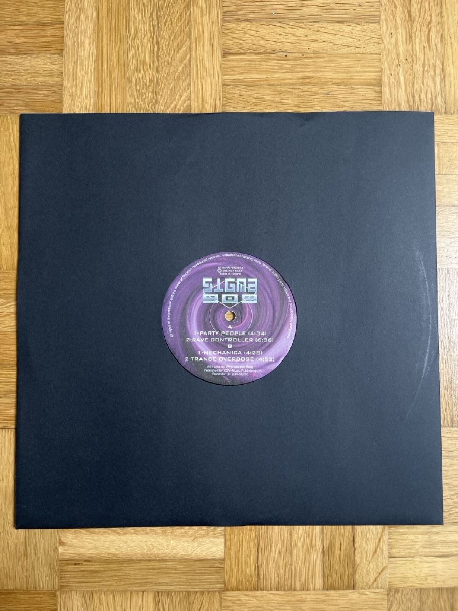Dischi in vinile: Sigma 909 Hardcore / Gabber Vinyl – Usato da Wangen b. Olten venduto da break72