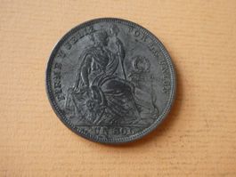 Peru 1923, 1 Sol Silber 24.90 g