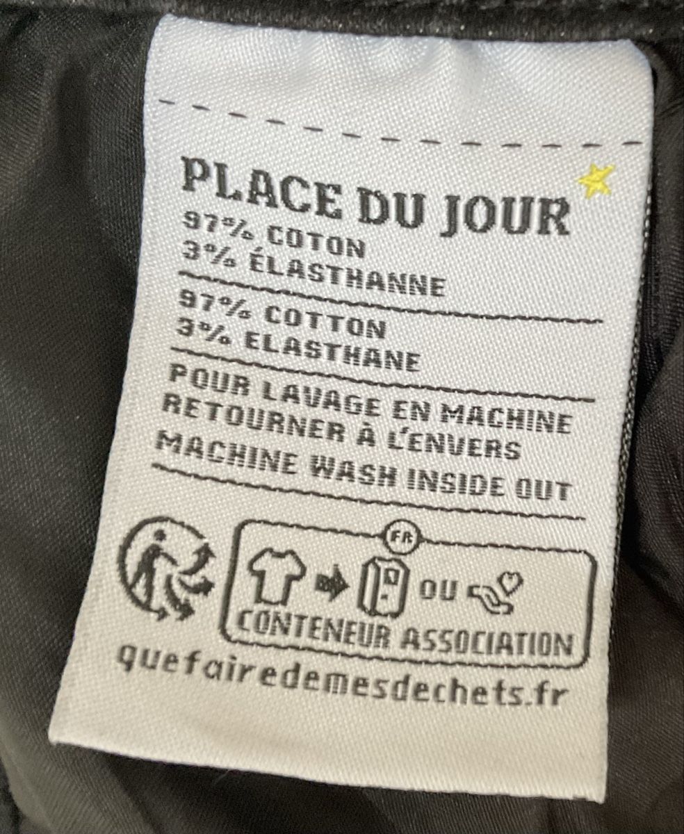 Jeans: Place du Jour jeans noir stretch – Nuovo (secondo la descrizione) da Corseaux venduto da Mililaforet75 5