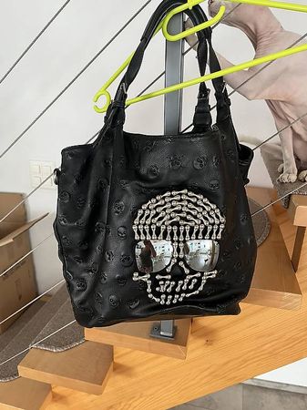 totenkopf handtasche 