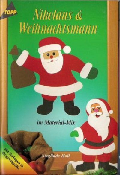 Bücher: Nikolaus und Weihnachtsmann Bastelheft – Neu (gemäss Beschreibung) aus Schlatt TG von glueckwunschkarte.22