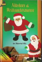 Nikolaus und Weihnachtsmann Bastelheft