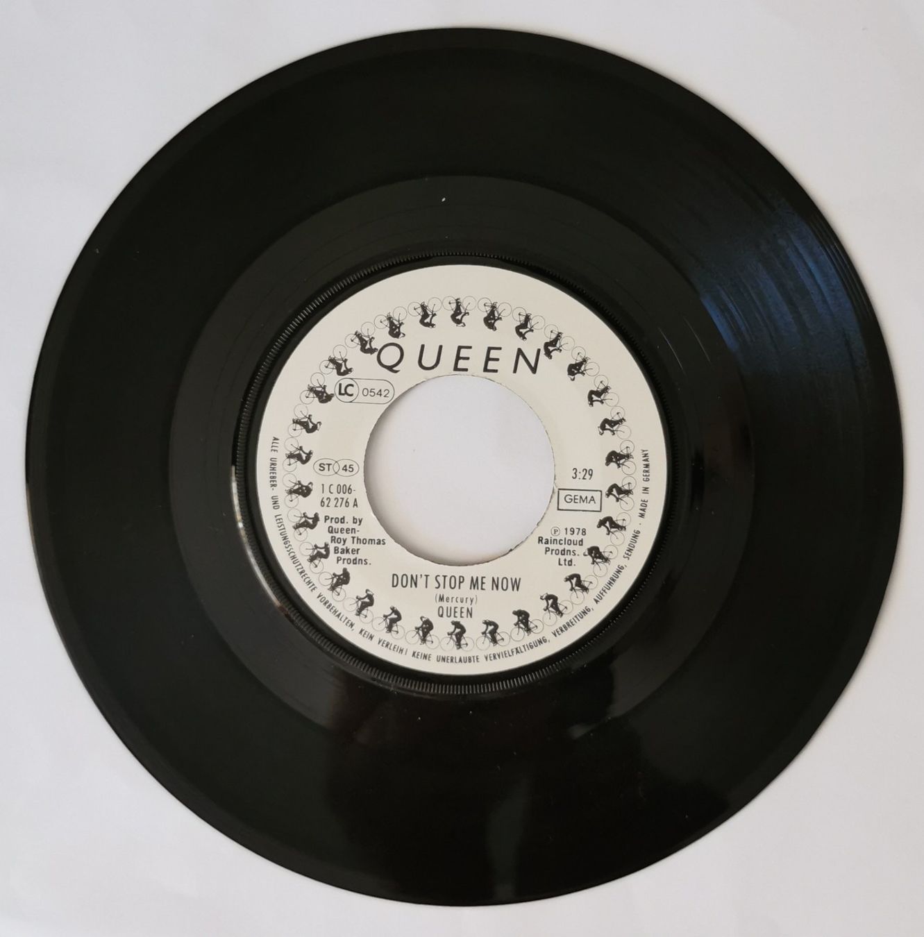Dischi in vinile: Queen - "Don't Stop Me Now" 7" Vinyl 1978 – Usato da Birsfelden venduto da dsc_f8gx 2