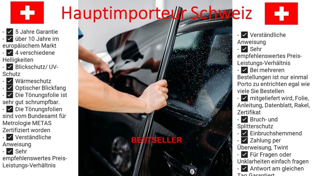 Tönungsfolie Volvo C30 3-Türer 2006-2012 - Passgenau Black 95 ABE Inklusive