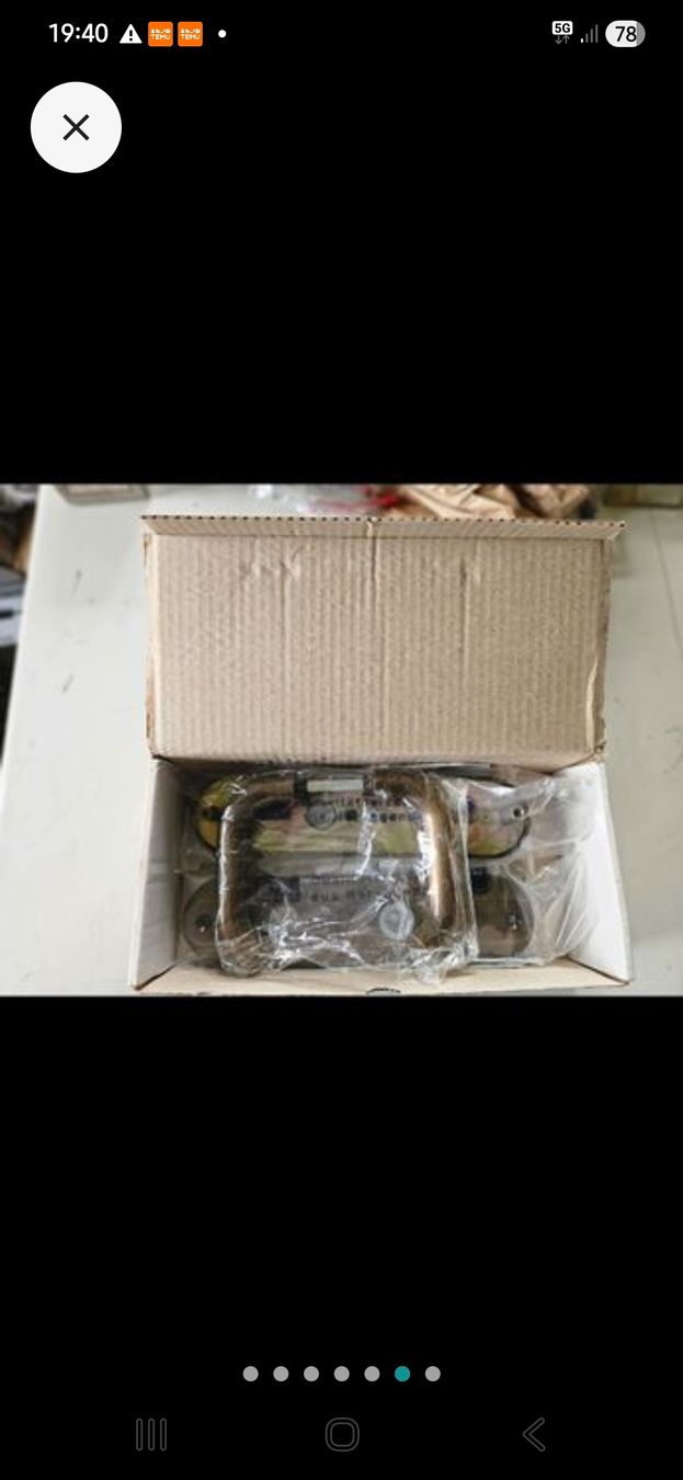 Eisenwaren: Türgriff Garnitur Messing-Optik, neu & originalverpackt – Neu (gemäss Beschreibung) aus Oberburg von znas 5
