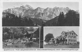 Hemberg SG Alpenkurhaus Salomonstempel Säntis