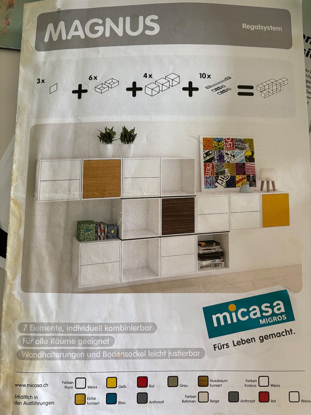 Micasa Scaffali: Regalsystem Magnus – Usato da Auw venduto da sunny712 3