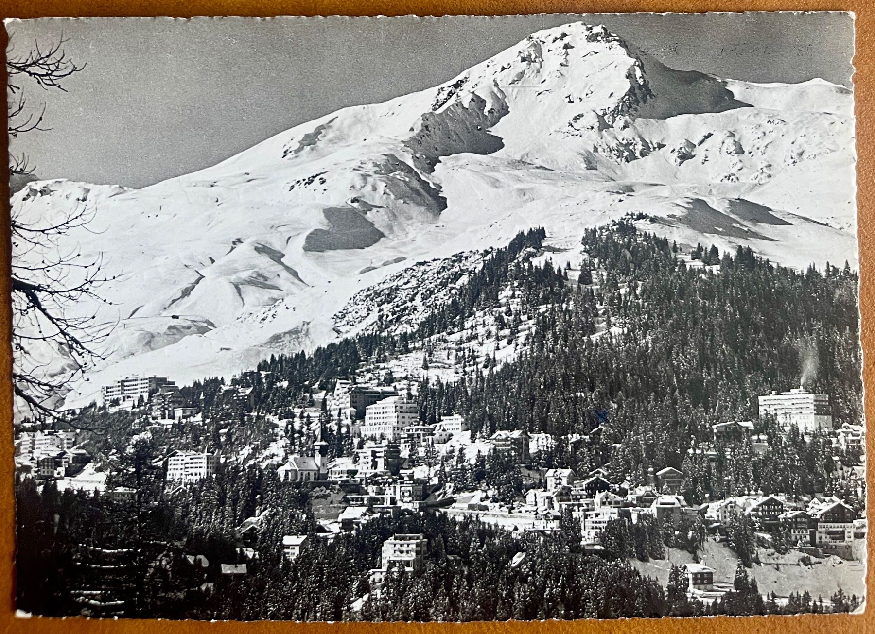 Cartoline postali: AK:  AROSA - Winter 1958 – Usato da Lutry venduto da Ediego