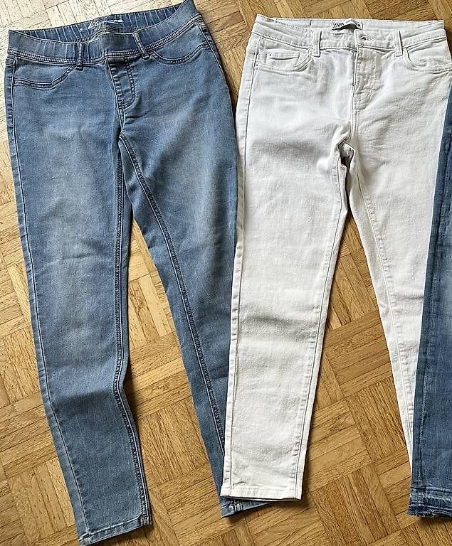 Jeans: 2 wunderschöne Damen Jeans Leggins Gr.M – D'occasion à Stäfa par DearDarling 2