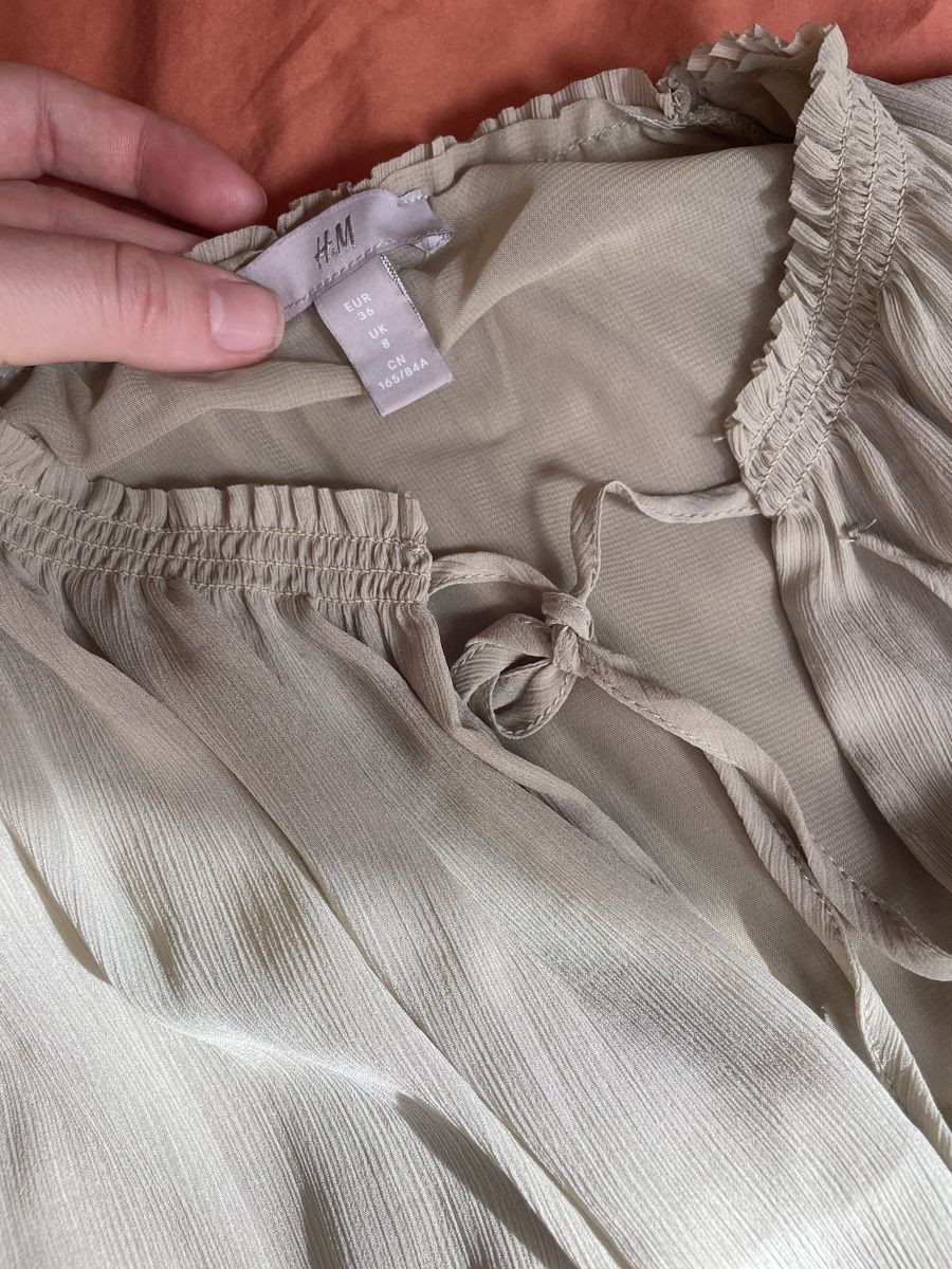 H&M Camicette: Leichte Sommerbluse, Grösse 36, hellgrün – Nuovo (secondo la descrizione) da Zürich venduto da Carlajimena 1