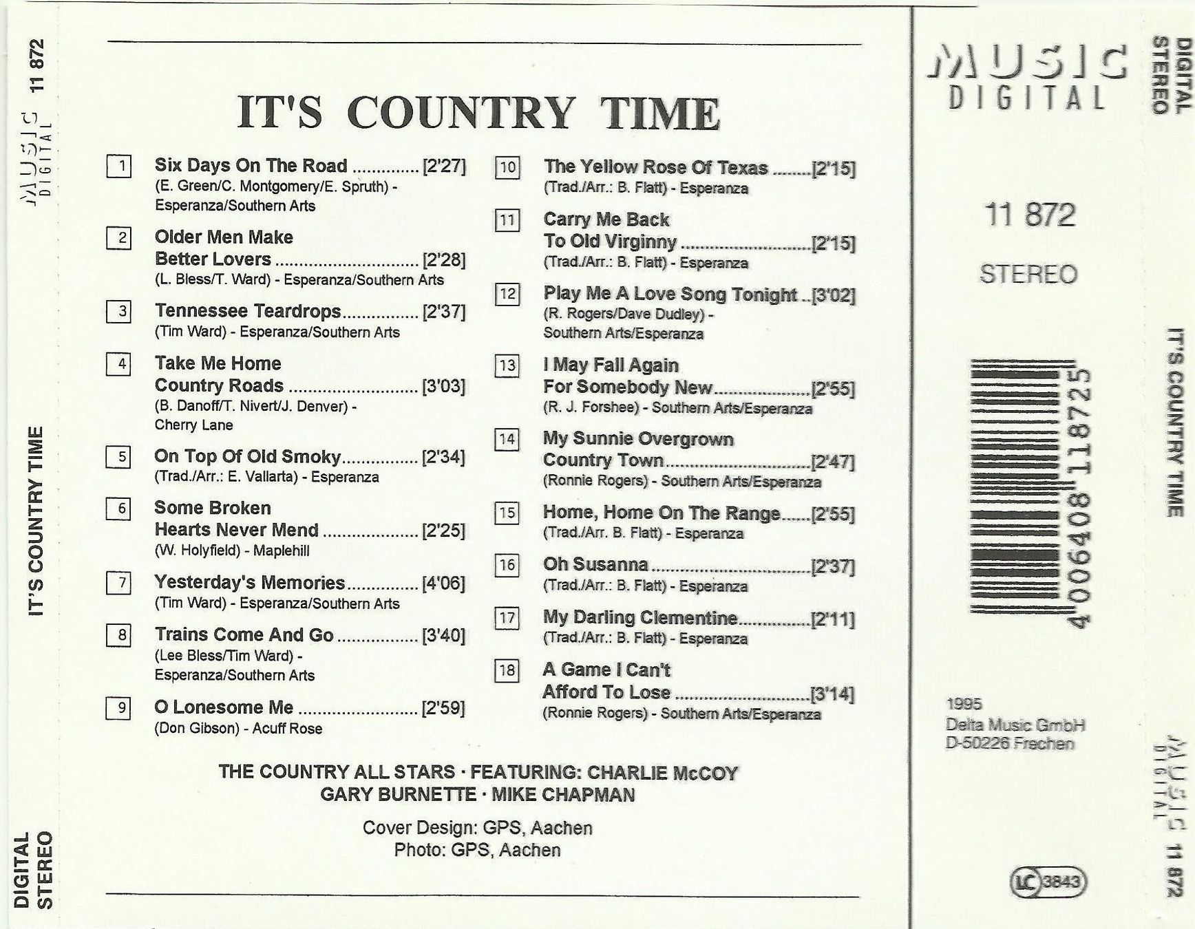 CD: It's Country Time CD – Usato da St. Margarethen TG venduto da ursk10 1