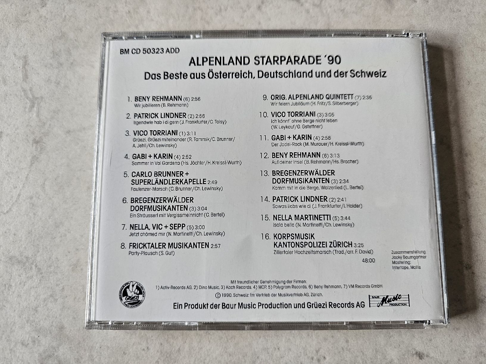 CD: Alpenland Starparade '90 – Usato da Schneisingen venduto da backstore24 1