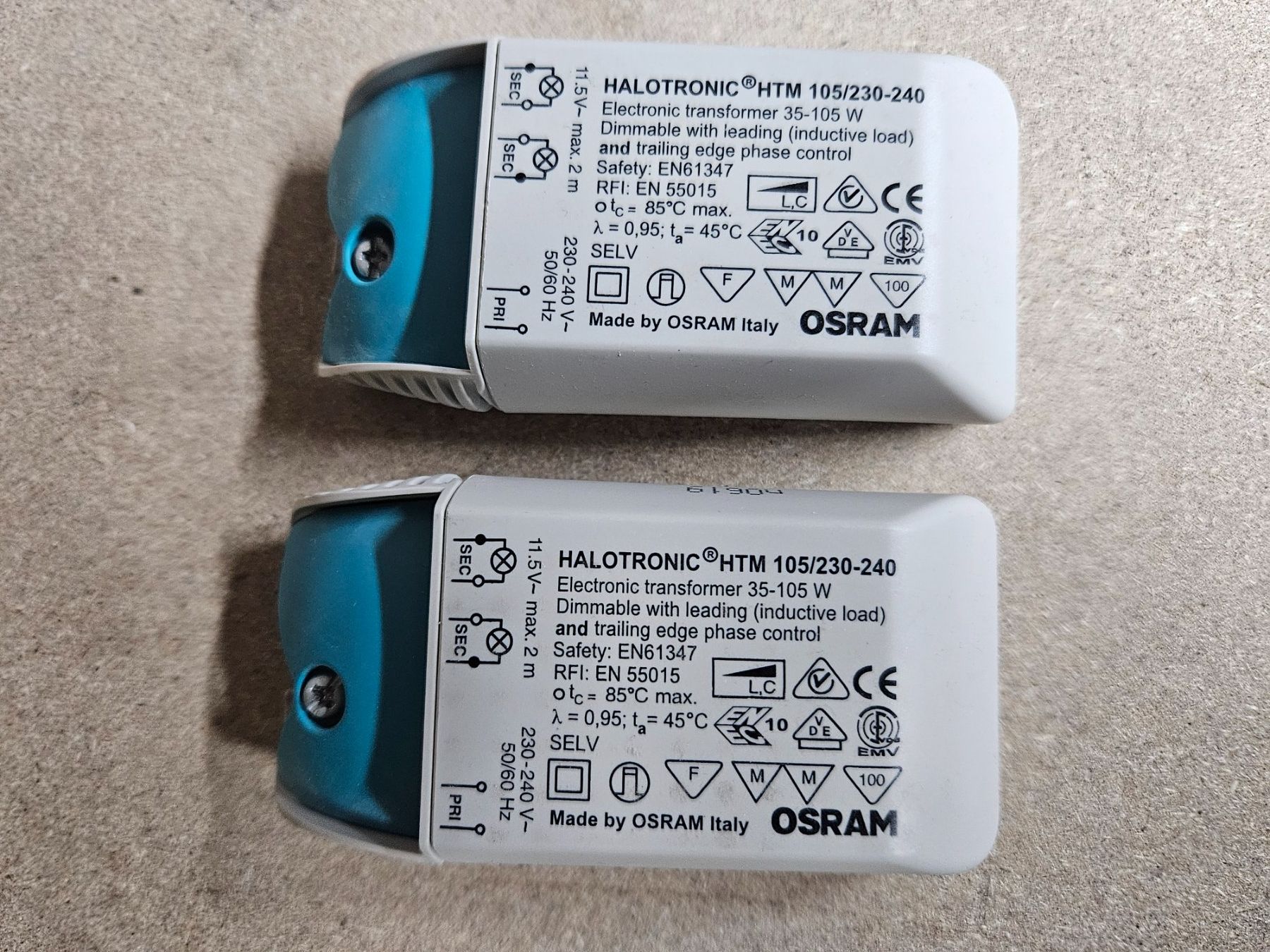 Osram Interruttori: OSRAM Netzteil LED 12V - 2 Stück – Usato da Menziken venduto da mz788fd