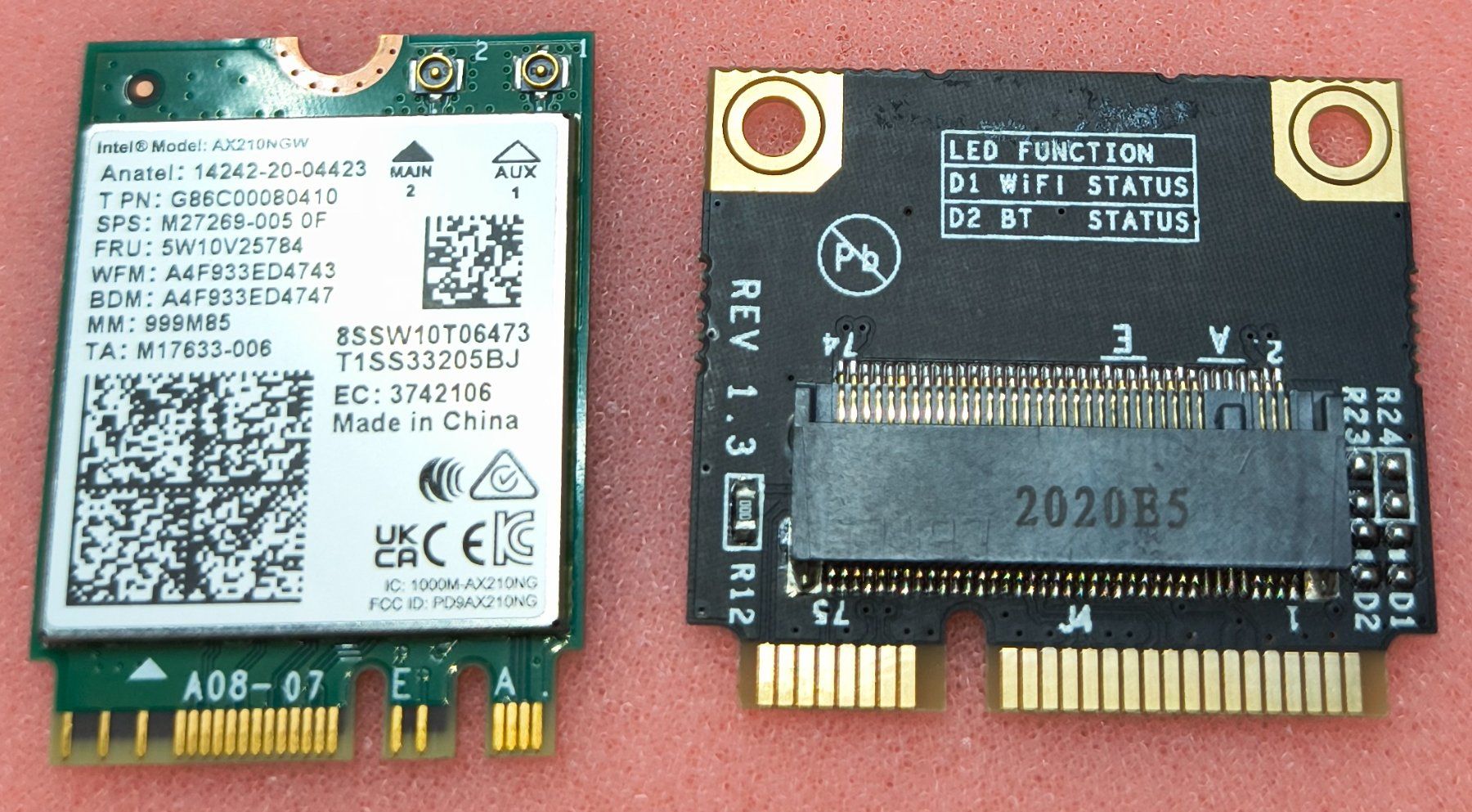 Intel Unità & Adattatore: INTEL AX210 WIFI 6e & PCIe Adapter – Nuovo (secondo la descrizione) da Langwiesen venduto da Wobrec
