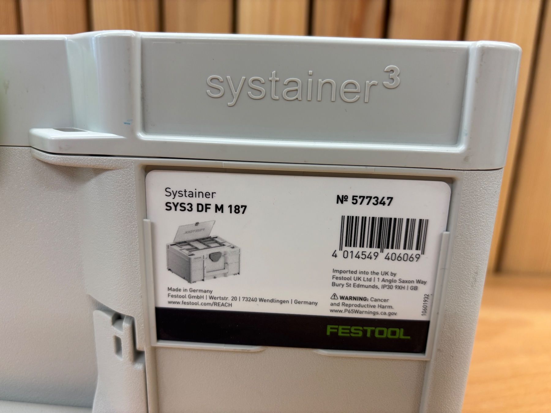 Festool Alle Werkzeuge: Festool Systainer SYS3 DF M 187 Neu – Neu (gemäss Beschreibung) aus Winterthur von ReUse_Baumarkt 1