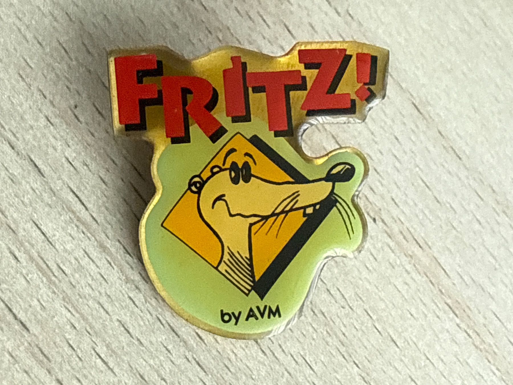 Placchette & Badge: Pin Fritz by AVM – Usato da Glattbrugg venduto da Schweigmatt