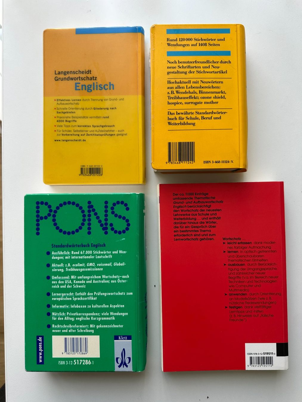 Bücher: Langenscheidts Taschenwörterbuch Englisch – Gebraucht aus Zug von Supervamp 1
